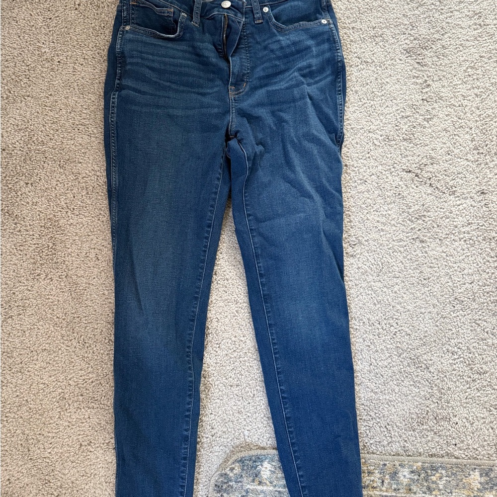 Madewell Indigo Stretch Skinny Jeans